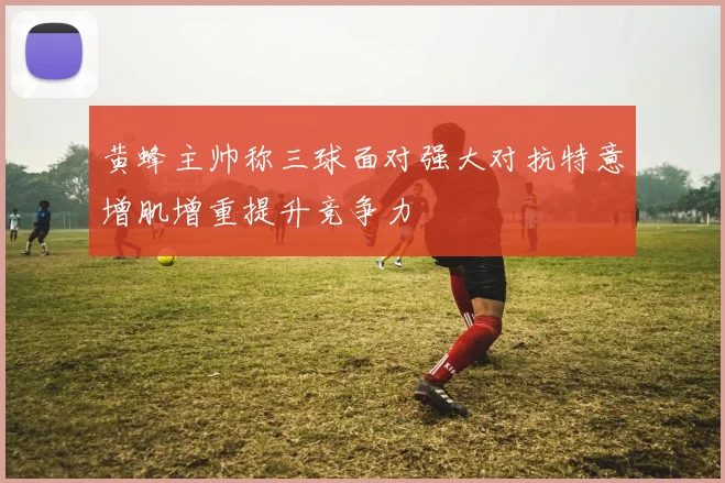 黄蜂主帅称三球面对强大对抗特意增肌增重提升竞争力